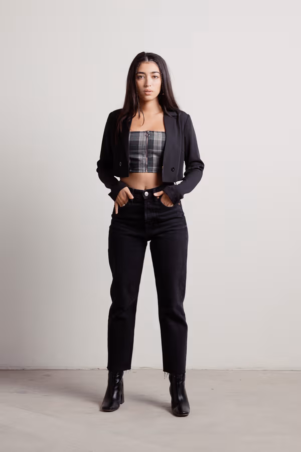 Dionne Crop Top - Green