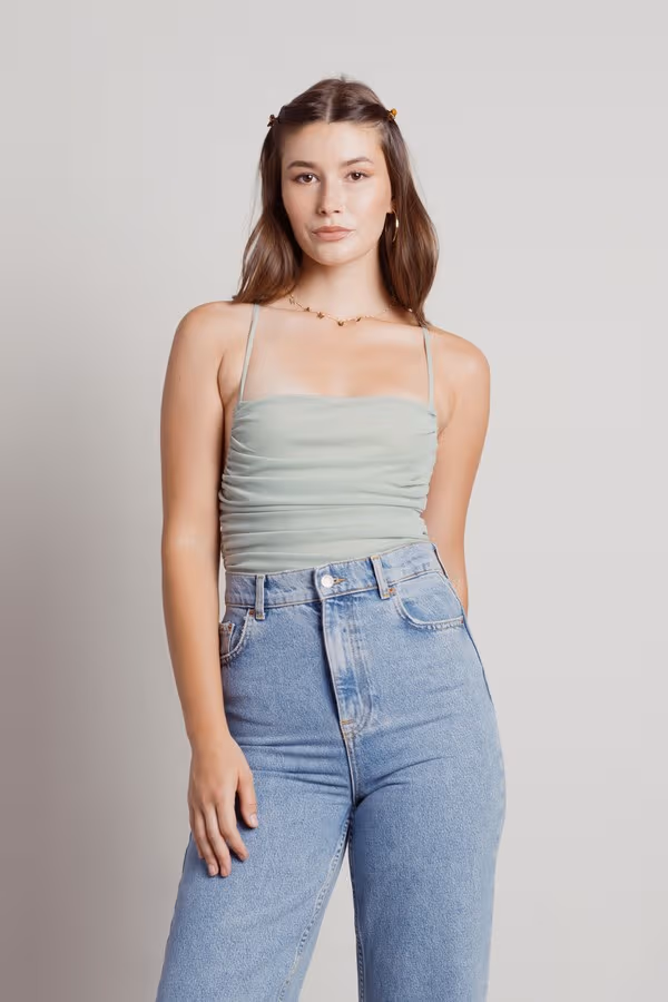 Kenzo Cross Back Bodysuit - Nude