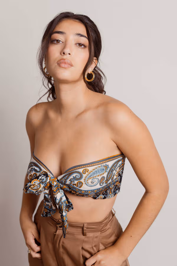 Nubia Crop Top - Black