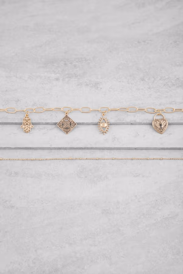 8 Other Reasons Good Luck Gold Charm Choker