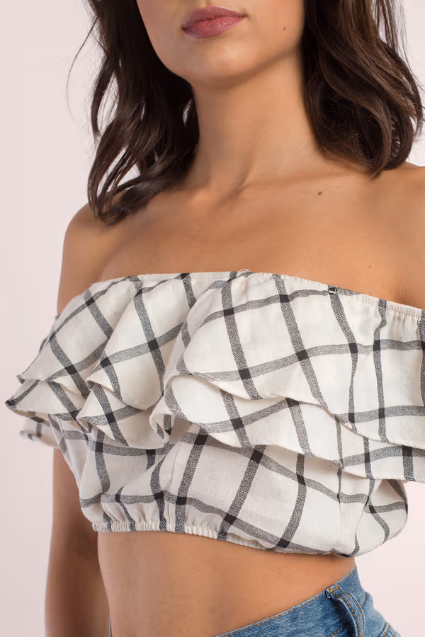 Wild Heart Crop Top - Cream