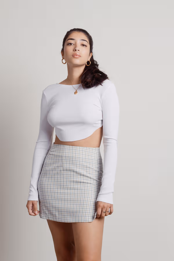 Rumi Crop Top - Off White