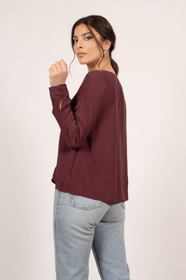 Rebecka Front Tie Blouse - Black