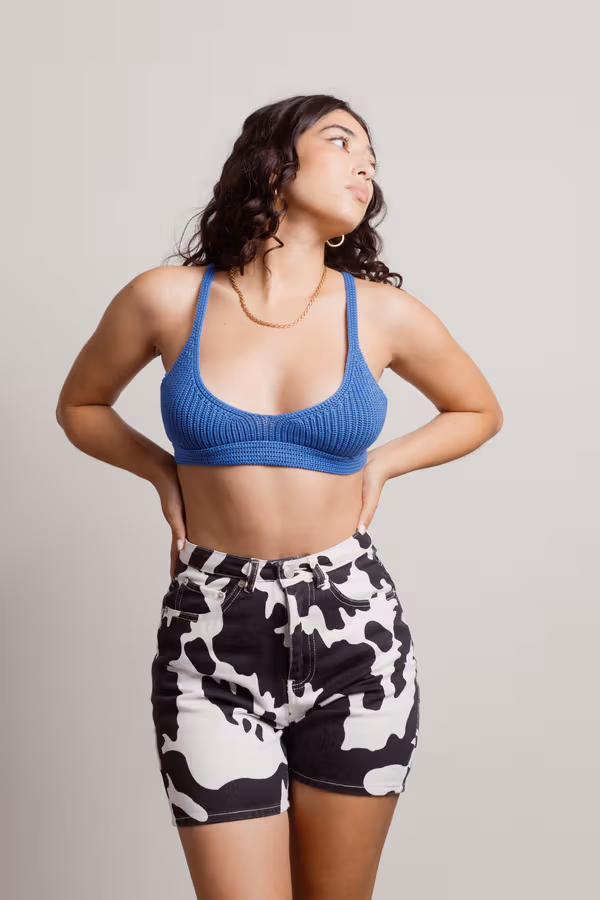 Jaded Crop Top - Tan