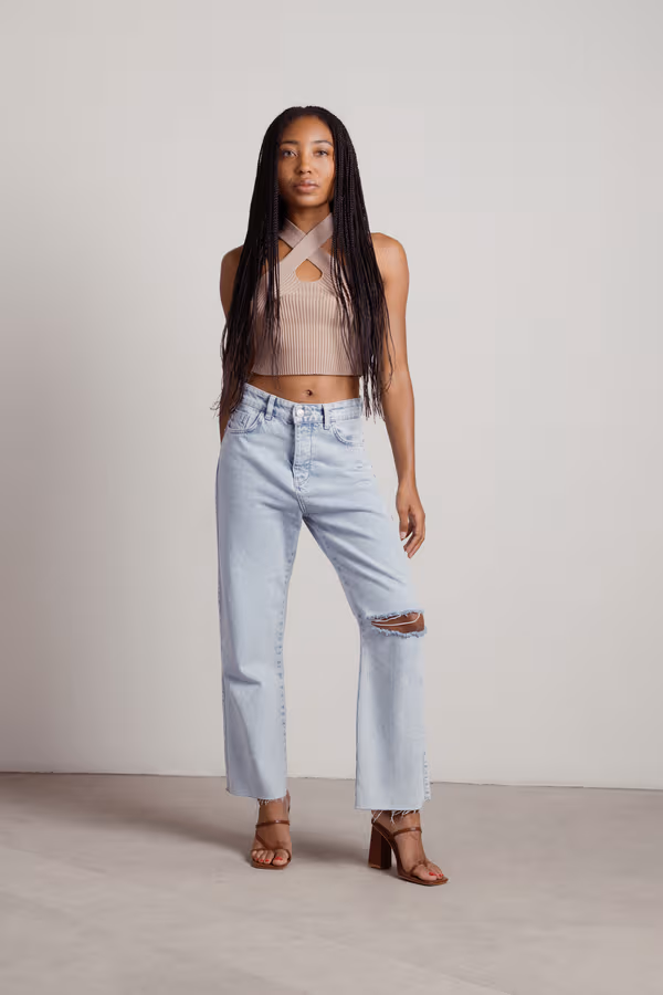 Polly Crop Top - Green