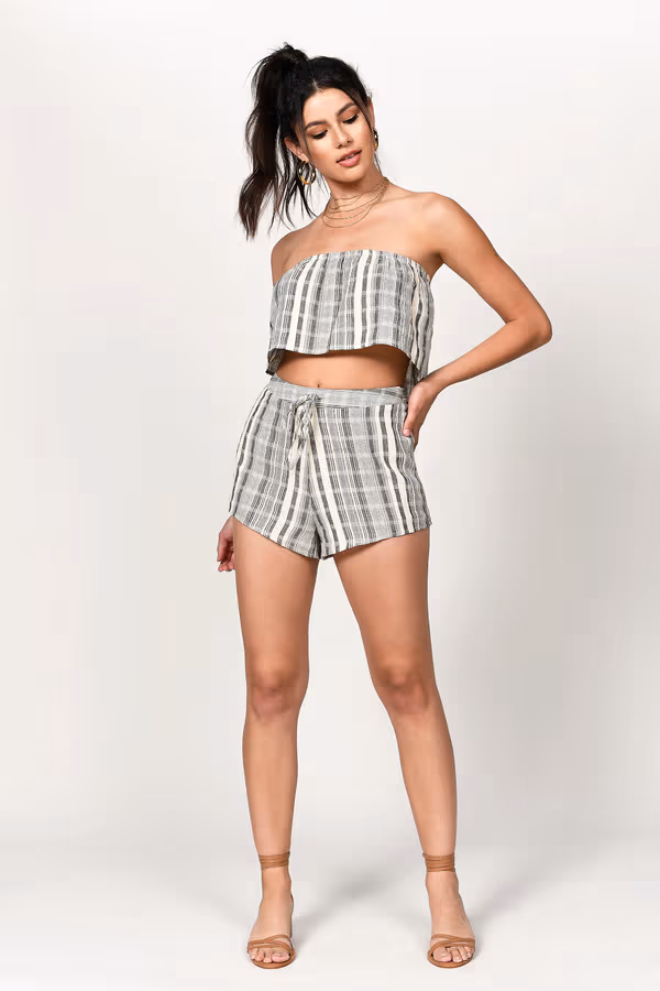 Fly Away High Waist Shorts - Black