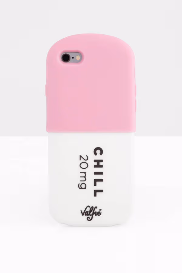 Chill Pill 3D Iphone Case - Pink