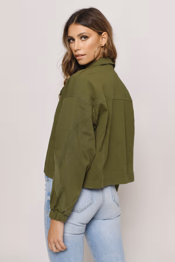 Off Duty Cargo Jacket - Black