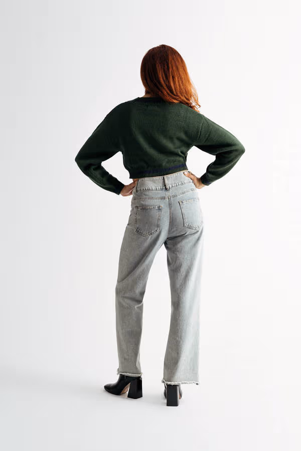 Shane Knit Cardigan - Green