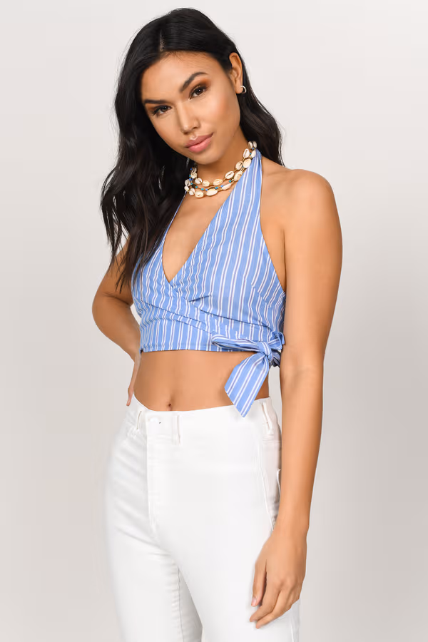 Bridget Crop Top - White
