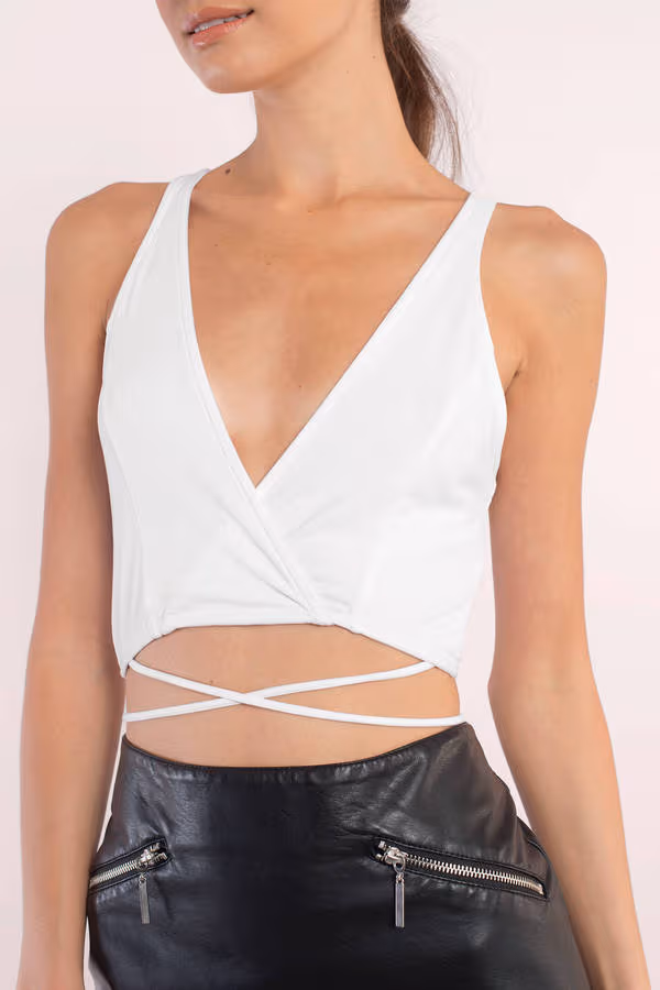 Jennifer Crop Top - Mocha