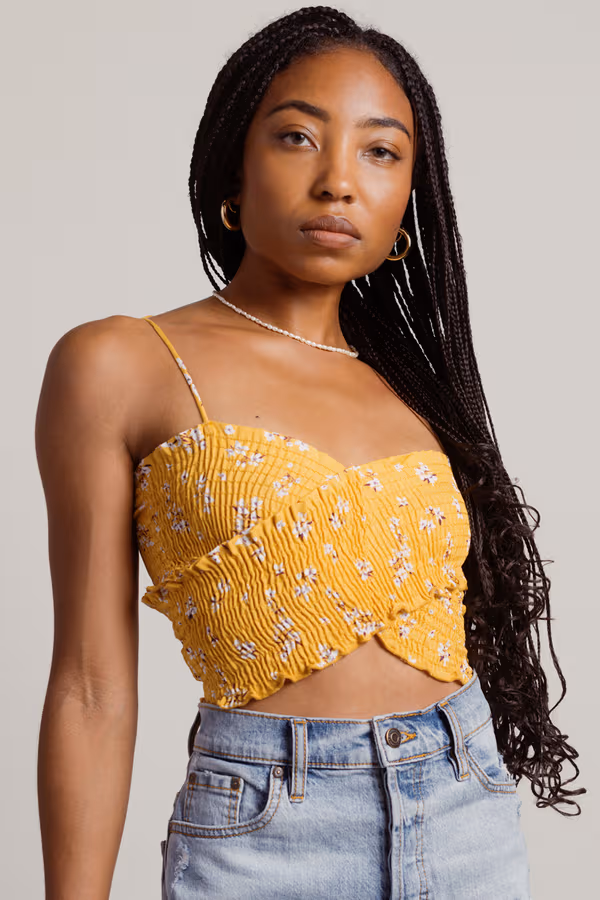 Take It Away Crop Top - Mint