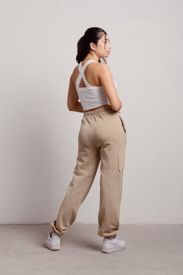 Everyday French Terry Sweatpants - Mocha