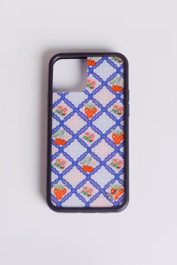 Wildflower Berry Jam Iphone Case - Purple