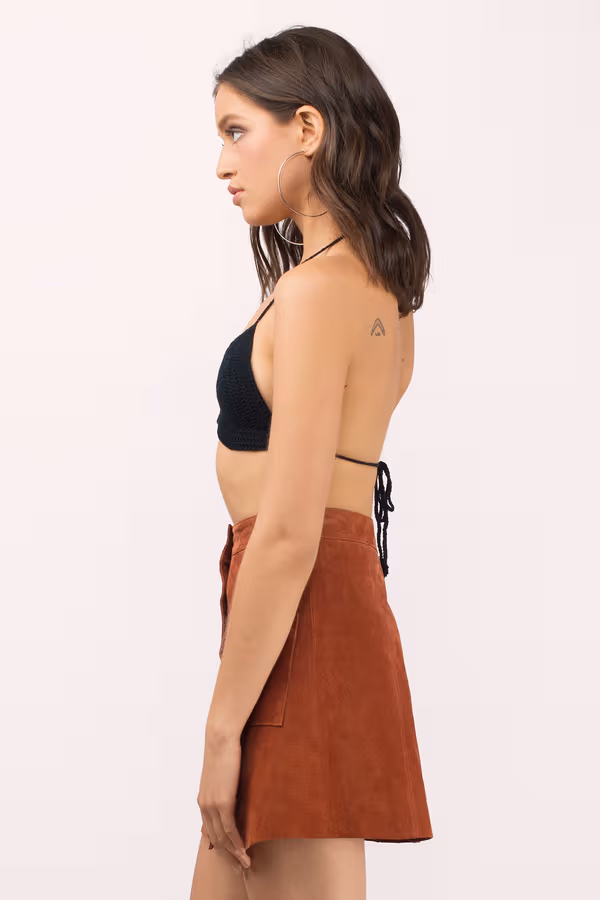 Nikita Crop Top - Black