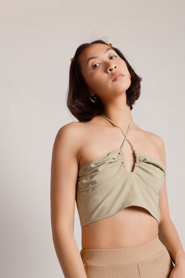 Warm Breeze Crop Top - Natural