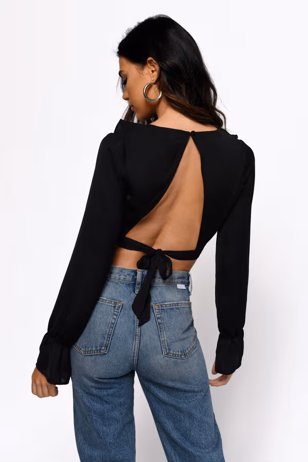 Crop Top - Black