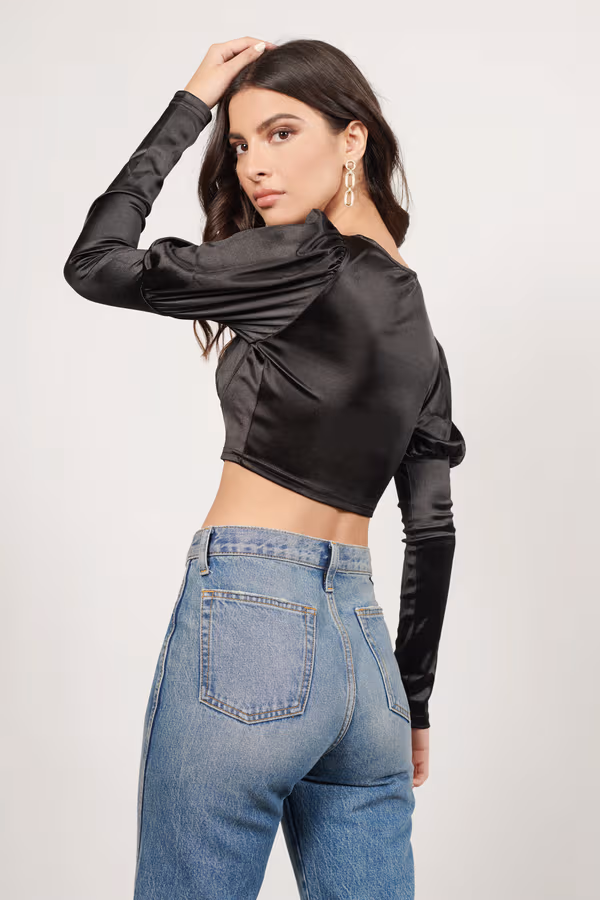 Juliette Bustier Top - Black