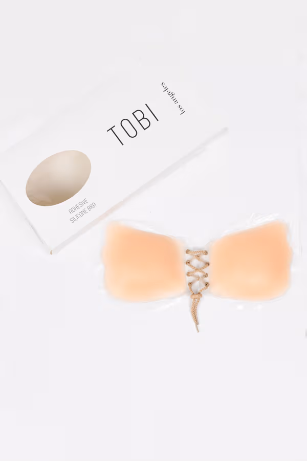 Push Up Silicone Bra - Nude