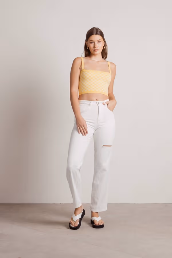 Candy Clouds Crop Top - Pink