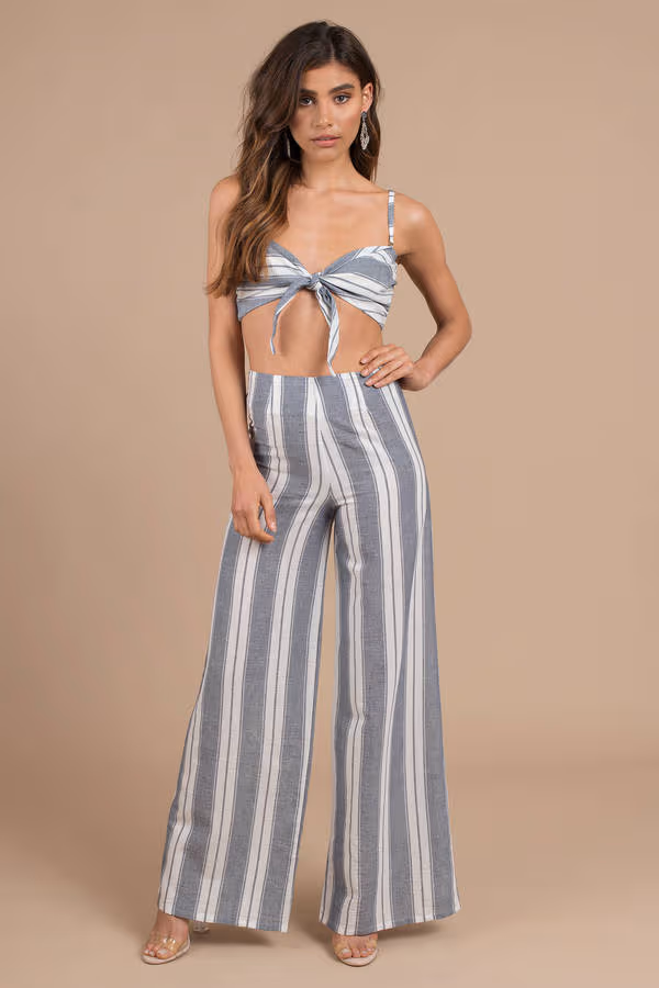 Beach Riot Avery Crop ` Top - Blue