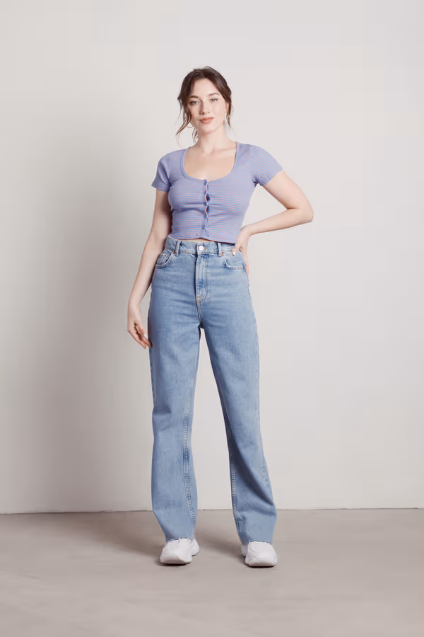 Shelley Crop Top - Purple