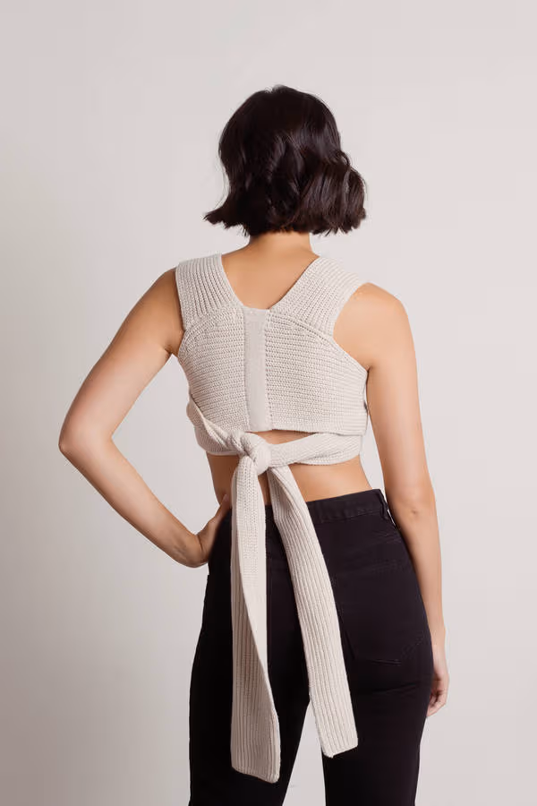 Meeko Crop Top - Kiwi Green