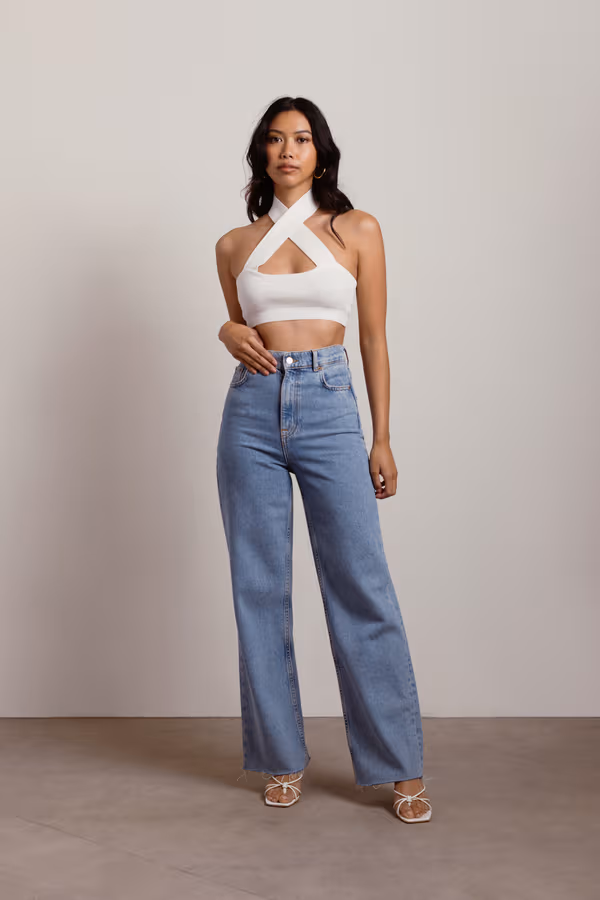 Dora Crop Top - White