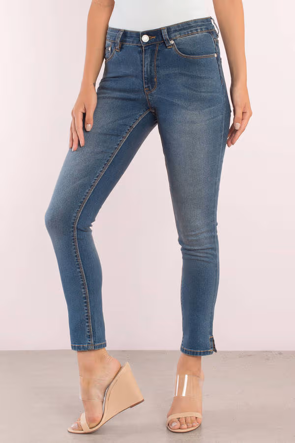 RES Denim Trash Queen Skinny Jeans - Dark Dreams