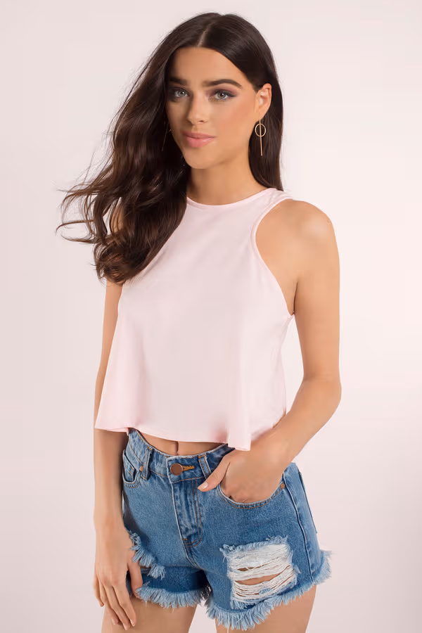 Cristabel Crop Top - Black
