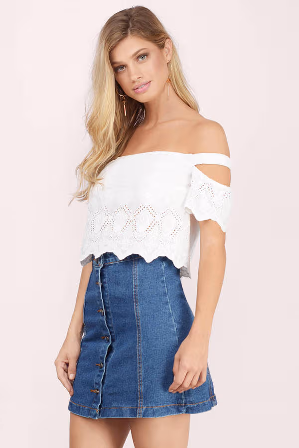 Sunset Beach Crop Top - Blush