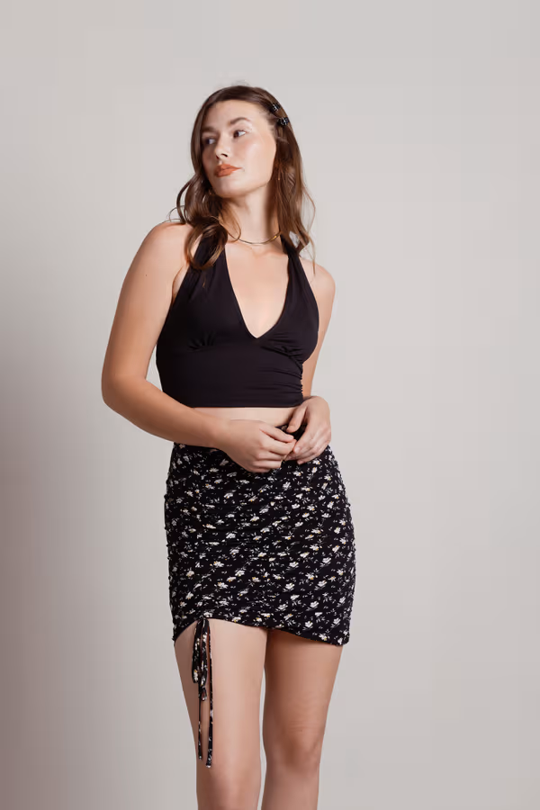 Kyle Crop Top - Ivory