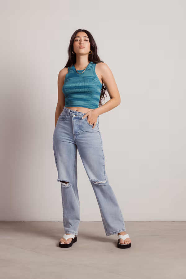 Spacey Tank Top - Green