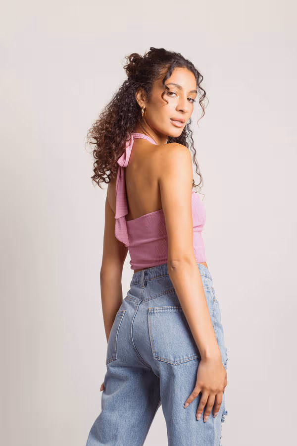 Super Hyper Crop Top - Pink