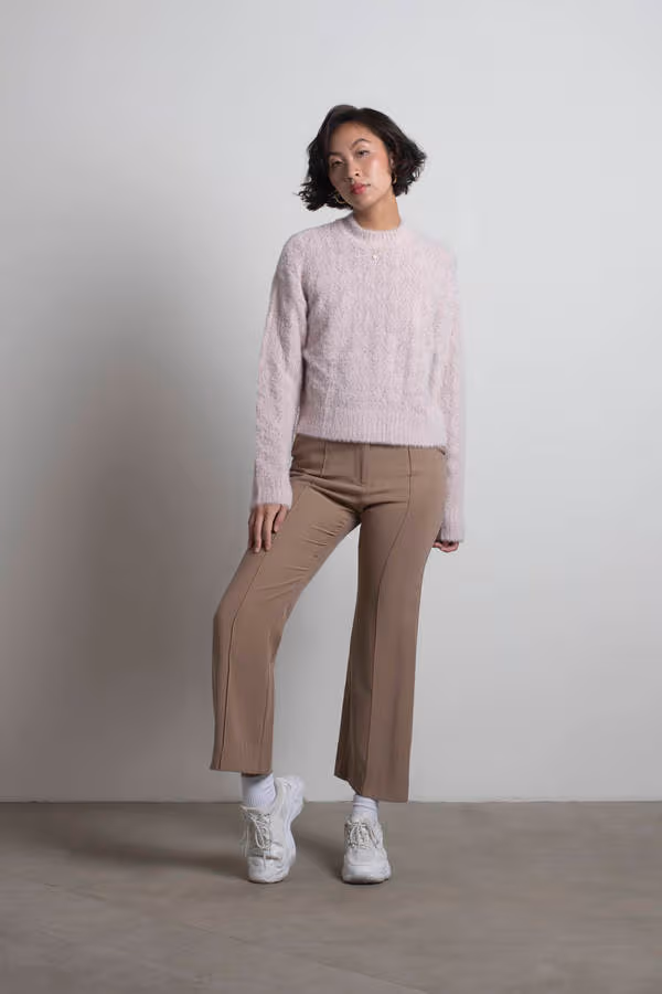 Casandra Fuzzy Sweater - Ivory