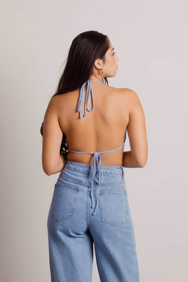 Evolved Crop Top - Oatmeal