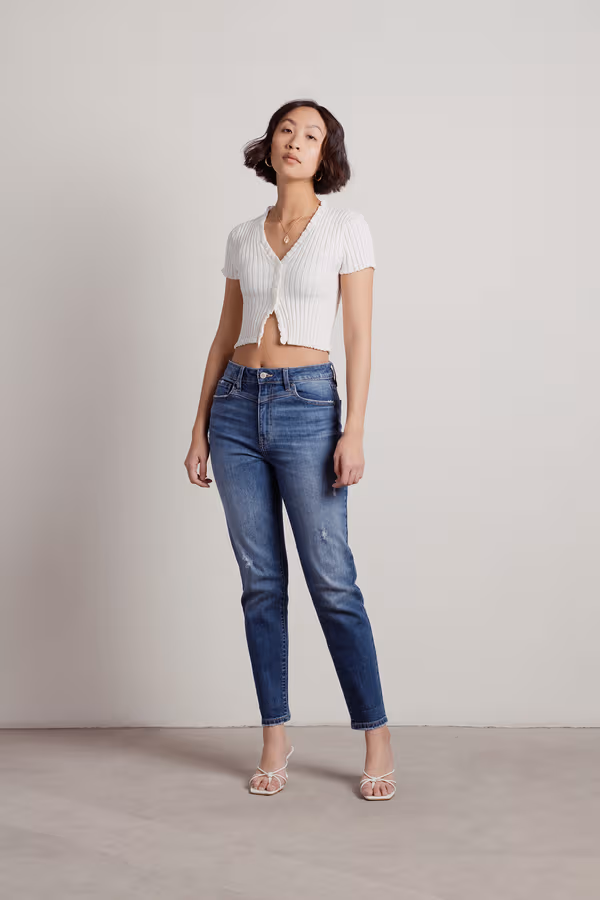 Baldwin Denim Pants - Medium Wash