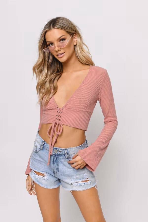 SoCal Crop Top - Black