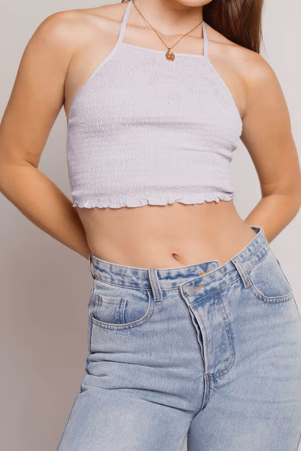Feel Good Crop Top - Black