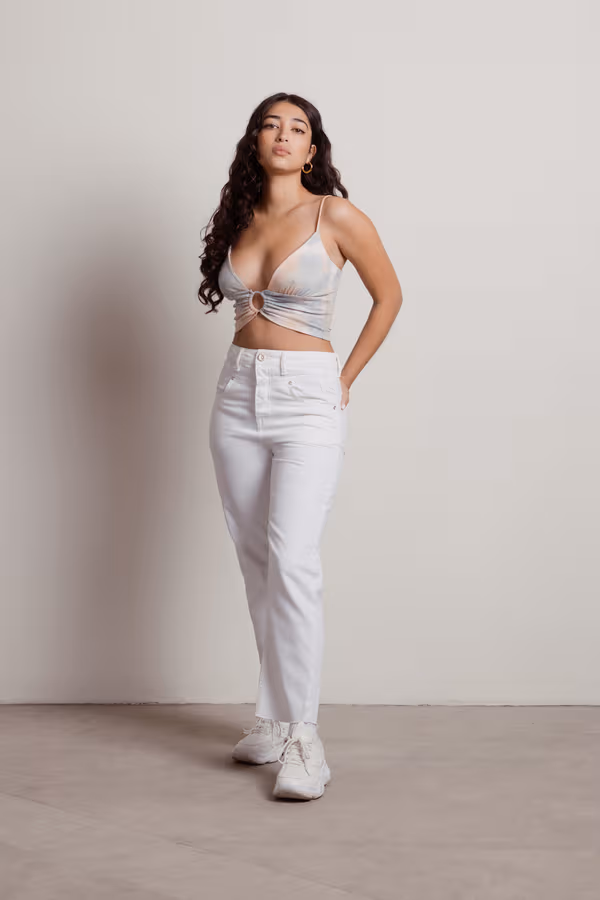 Game Over Crop Top - Blush