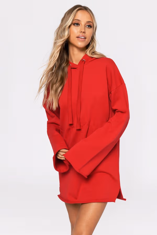 Concrete City Oversized Sweater - Marsala