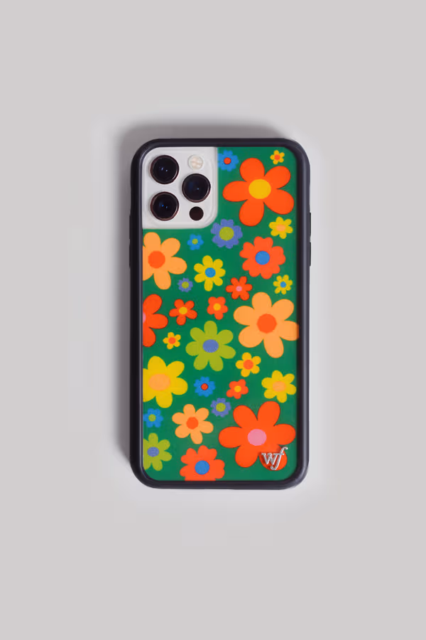Wildflower Bloom Iphone Case - Green Multi