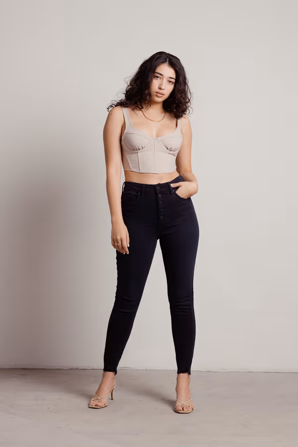 Edendale Skinny Jeans - Black