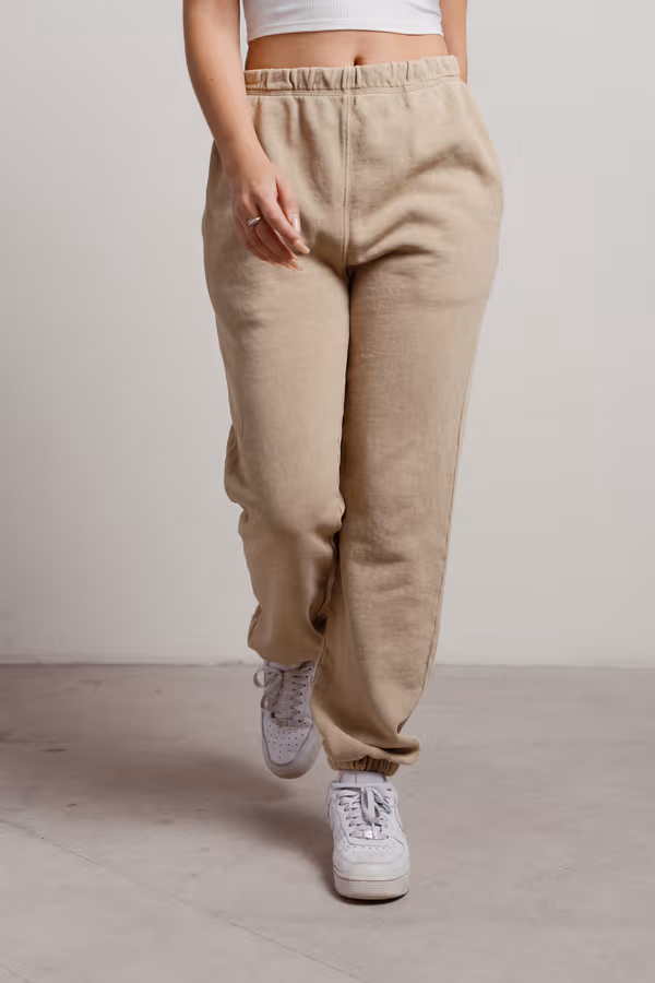 Everyday French Terry Sweatpants - Mocha