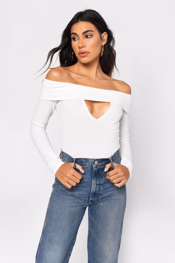 Secret Of Life Off the Shoulder Top - Black