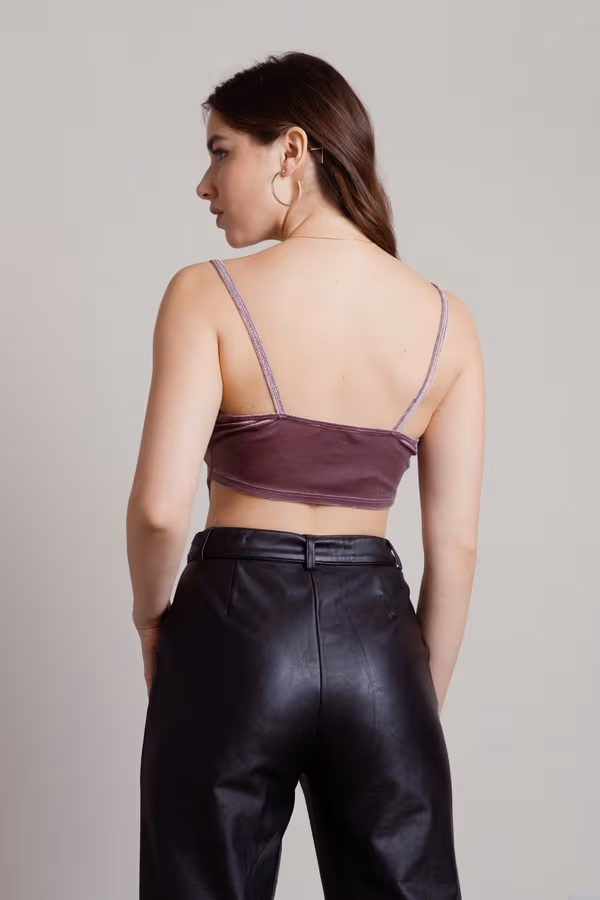 DeMun Crop Top - Gold