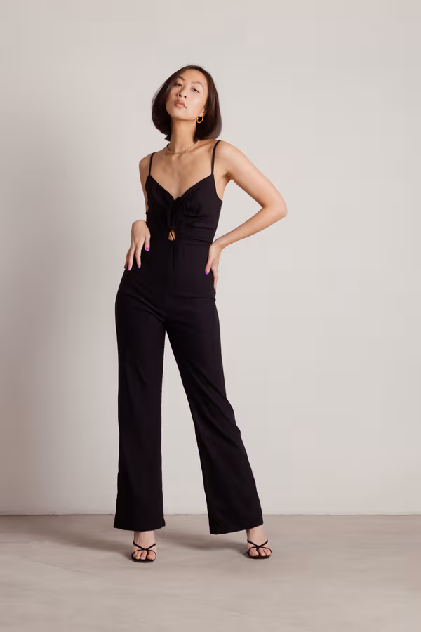 How Many More Lace Up Jumpsuit - Off White