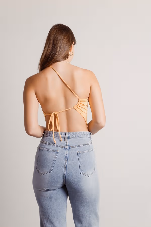 Bet You Backless Top - Amber