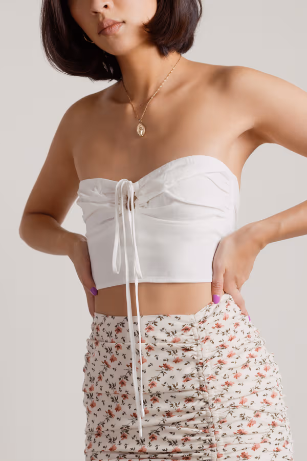 Warm Breeze Crop Top - Natural