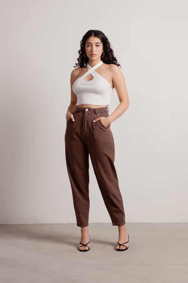 Polly Crop Top - Green